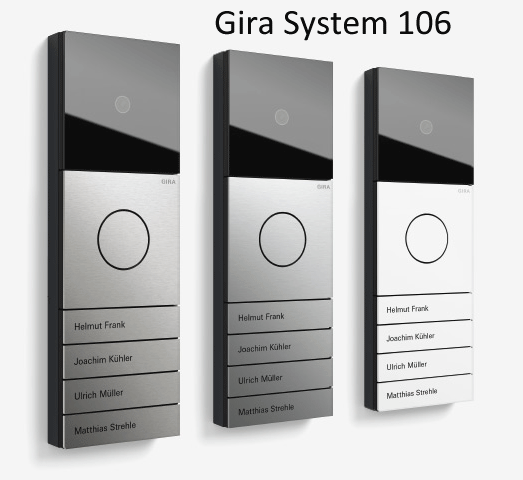 Домофонная система GIRA system 106