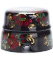 Salvador Распаячная коробка большая черная с росписью Хохлома, BOX2BL.HL {PRODUCT_REFERENCE}