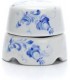 Salvador Распаячная коробка белая с росписью гжельские узоры, BOX1WT.GZ {PRODUCT_REFERENCE}