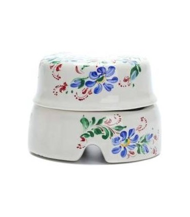 Salvador Распаячная коробка большая белая с росписью "Жостово", BOX2WT.RJ {PRODUCT_REFERENCE}