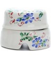 Salvador Распаячная коробка большая белая с росписью "Жостово", BOX2WT.RJ {PRODUCT_REFERENCE}