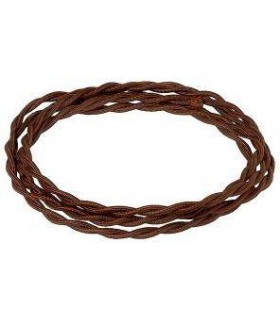 Электрический витой провод Salvador сечением 3х1,5, шоколад {PRODUCT_REFERENCE}