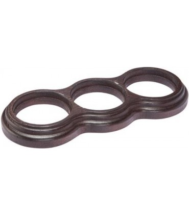 Salvador Рамка 3-х местная восьмерка, Венге, О33ВГ {PRODUCT_REFERENCE}