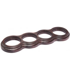 Salvador Рамка 4-х местная восьмерка, Венге, О34ВГ {PRODUCT_REFERENCE}