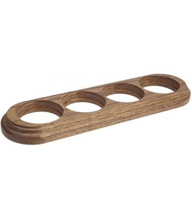 Salvador Рамка 4-х местная овал, Дуб зеленый, О14ДЗ {PRODUCT_REFERENCE}