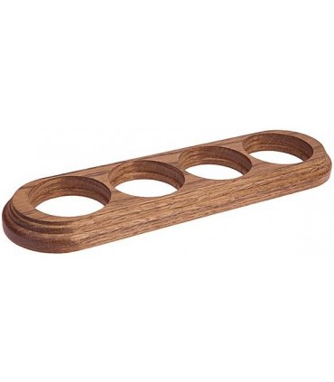 Salvador Рамка 4-х местная овал, Дуб коричневый, О14ДК {PRODUCT_REFERENCE}