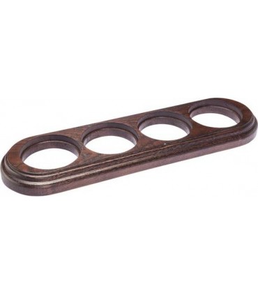 Salvador Рамка 4-х местная овал, Венге, О14ВГ {PRODUCT_REFERENCE}