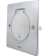 Legrand -Напольный лючок на 2 модуля, квадратный, цвет нержавеющая сталь, IP 44 {PRODUCT_REFERENCE}