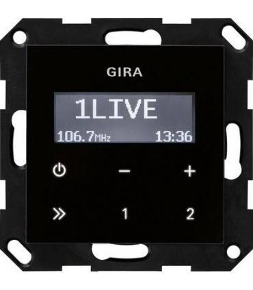 Радиоприемник скрытого монтажа с функцией RDS Gira 228401