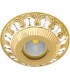 Круглый точечный светильник из латуни FEDE SMALTO ITALIANO CORDOBA PEARL WHITE FD1019OPEN