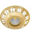 Круглый точечный светильник из латуни FEDE SMALTO ITALIANO CORDOBA PEARL WHITE FD1019OPEN