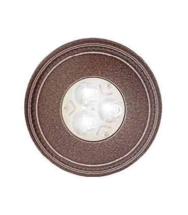 Накладной точечный светильник из латуни FEDE ROMA Surface, soft rustic copper FD15-LERC