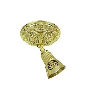 Накладной поворотный светильник из латуни FEDE EMPORIO SIENA ROUND FD1062FCB