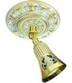 Накладной поворотный светильник из латуни FEDE EMPORIO SIENA ROUND FD1062FCB