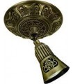 Накладной поворотный светильник из латуни FEDE EMPORIO SIENA ROUND FD1062FCB