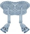 Накладной поворотный светильник из латуни (четверной) FEDE EMPORIO SAN SEBASTIAN FOUR FD1067FCB