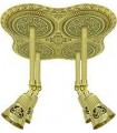 Накладной поворотный светильник из латуни (четверной) FEDE EMPORIO SAN SEBASTIAN FOUR FD1067FCB