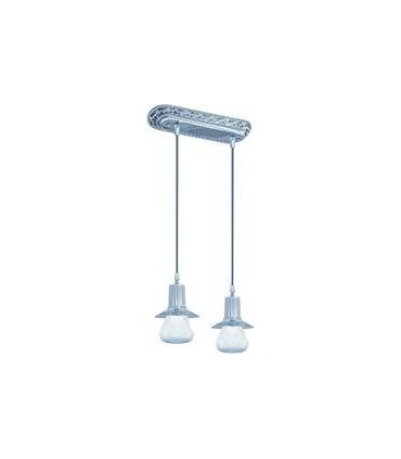 Подвесной потолочный светильник из латуни FEDE MILANO II GLASS (двойной) FD1073SCB