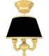Подвесной потолочный светильник из латуни с абажуром FEDE CHANDELIER I PORTOFINO FD1120CCB