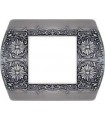 Рамка на 1 пост гор/верт FEDE SANREMO, antic silver FD01421AS