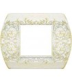 Рамка на 1 пост гор/верт FEDE SANREMO, white decape FD01421BD