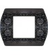 Рамка на 1 пост FEDE SANREMO, graphite FD01421GR
