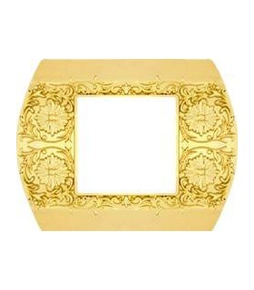 Рамка на 1 пост FEDE SANREMO, bright gold FD01421OB