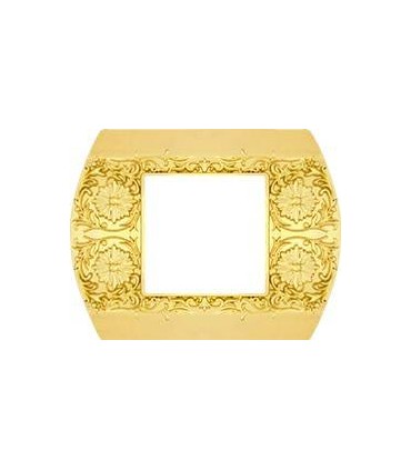 Рамка на 1 пост FEDE SANREMO, bright gold FD01421OB
