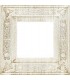 Рамка на 1 пост FEDE GRANADA, white decape FD01411BD