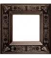 Рамка на 1 пост гор/верт FEDE GRANADA, copper FD01411CO