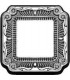 Рамка на 1 пост гор/верт FEDE TOSCANA FIRENZE, bright chrome {PRODUCT_REFERENCE}
