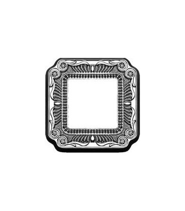 Рамка на 1 пост гор/верт FEDE TOSCANA FIRENZE, bright chrome {PRODUCT_REFERENCE}