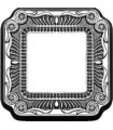 Рамка на 1 пост гор/верт FEDE TOSCANA FIRENZE, bright chrome {PRODUCT_REFERENCE}