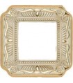 Рамка на 1 пост гор/верт FEDE TOSCANA FIRENZE, gold white patina FD01361OP