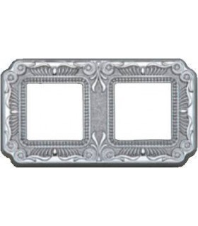 Рамка на 2 поста гор/верт FEDE TOSCANA FIRENZE, bright chrome FD01362CB