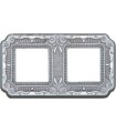 Рамка на 2 поста гор/верт FEDE TOSCANA FIRENZE, bright chrome FD01362CB