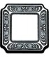 Рамка на 1 пост гор/верт FEDE TOSCANA SIENA, bright chrome FD01351CB