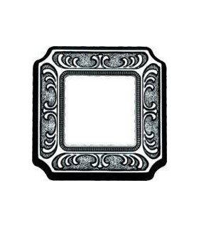Рамка на 1 пост гор/верт FEDE TOSCANA SIENA, bright chrome FD01351CB
