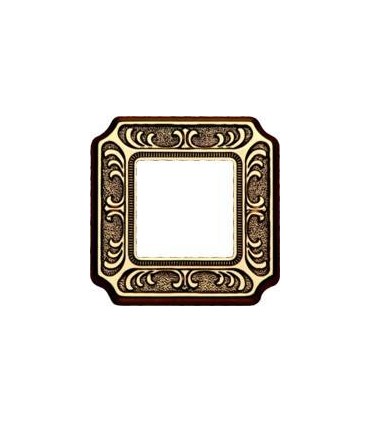Рамка на 1 пост гор/верт FEDE TOSCANA SIENA, bright gold FD01351OB