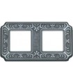 Рамка на 2 поста гор/верт FEDE TOSCANA SIENA, bright chrome FD01352CB