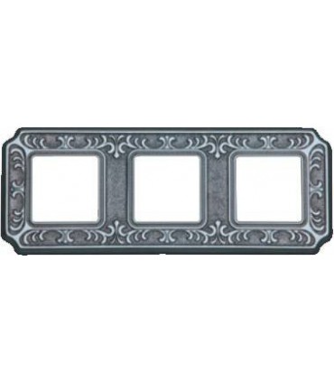 Рамка на 3 поста гор/верт FEDE TOSCANA SIENA, bright chrome FD01353CB
