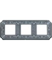 Рамка на 3 поста гор/верт FEDE TOSCANA SIENA, bright chrome FD01353CB