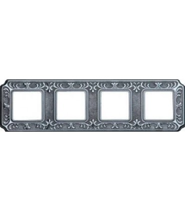 Рамка на 4 поста гор/верт FEDE TOSCANA SIENA, bright chrome FD01354CB