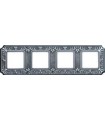 Рамка на 4 поста гор/верт FEDE TOSCANA SIENA, bright chrome FD01354CB