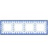 Рамка на 4 поста гор/верт FEDE VINTAGE PORCELAIN, BLUE LYS - Bright Chrome FD01344AZCB