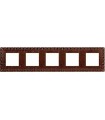Рамка на 5 постов гор/верт FEDE SAN SEBASTIAN, rustic copper FD01225RU