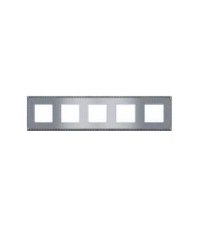 Рамка на 5 постов гор/верт FEDE TOLEDO, bright chrome FD01215CB
