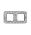 Рамка на 2 поста гор/верт FEDE EMPORIO, bright chrome FD01372CB