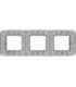 Рамка на 3 поста гор/верт FEDE EMPORIO, bright chrome FD01373CB