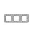 Рамка на 3 поста гор/верт FEDE EMPORIO, bright chrome FD01373CB